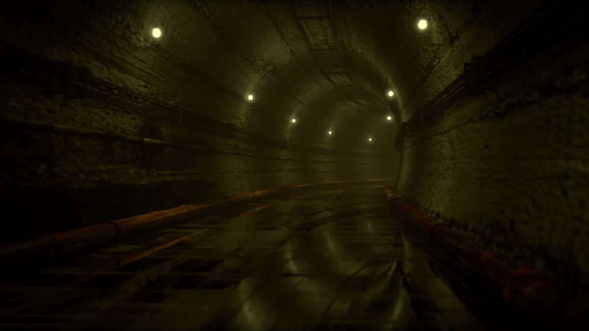 blender 3d b3d dvd cover render blender scary tunnel tunnel Scary