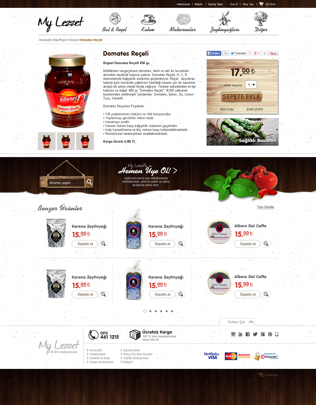 Web design art site graphic Food  handmade web-design Web-site
