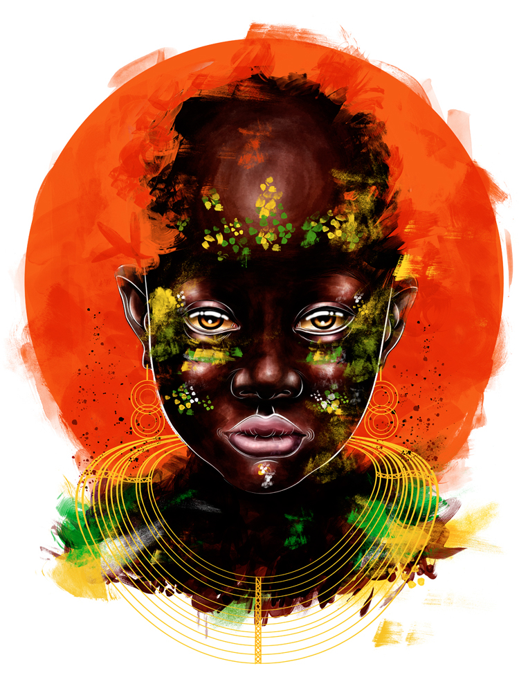 africa Nature Yoruba ILLUSTRATION  illustration Colombia king Africa Keen spirit ancestro