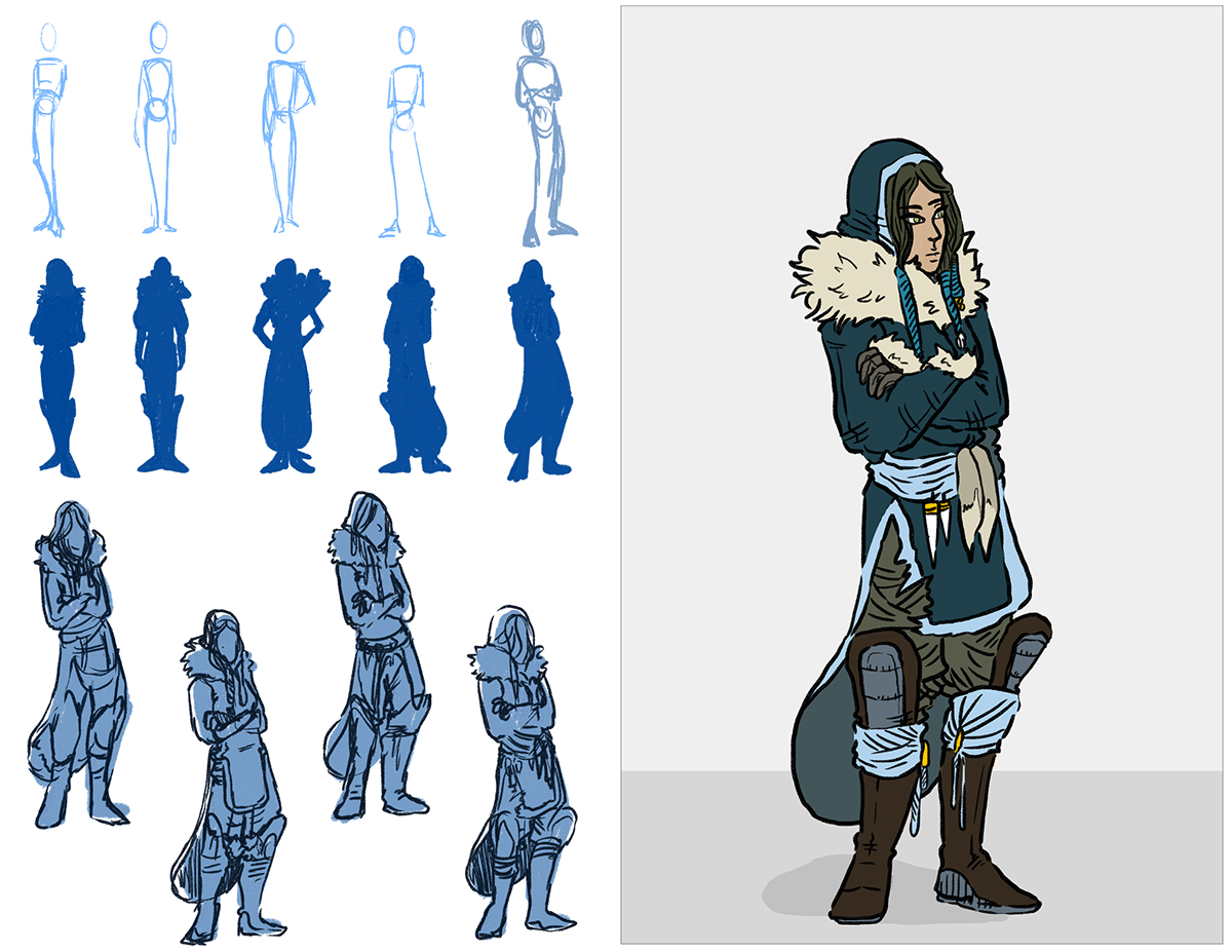 eskimo Inuit Project Character
