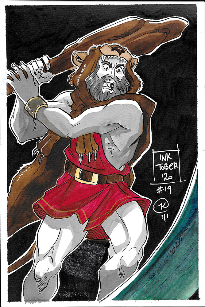 gods and heroes greek mythology inktober inktober 2020
