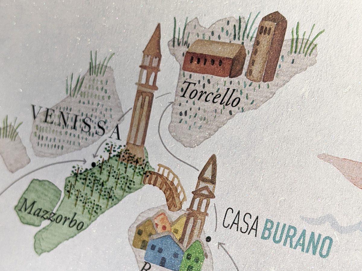editorial illustrated map map map ideas venezia vineyard watercolor watercolor map wayfinding wine