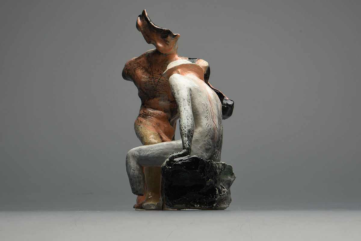 clay ceramics  ceramic sculpture sex couple art