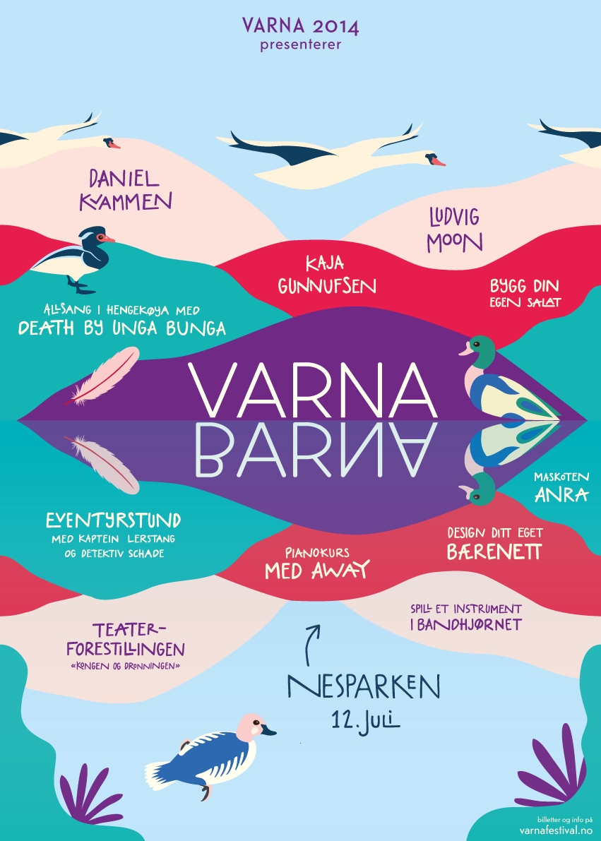 varnafestivalen varnabarna moss nesparken birds Children's festival festival design