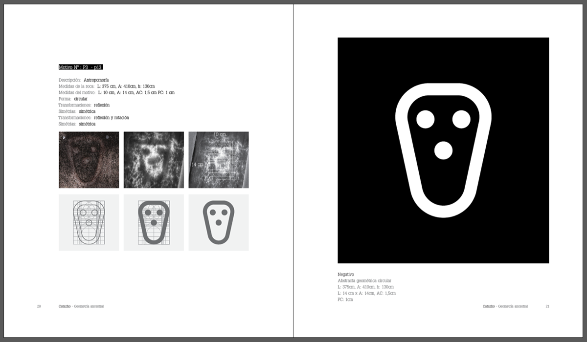 boceto machote diagramación y maquetación del libro: Catazho - Diseño Iconográfico