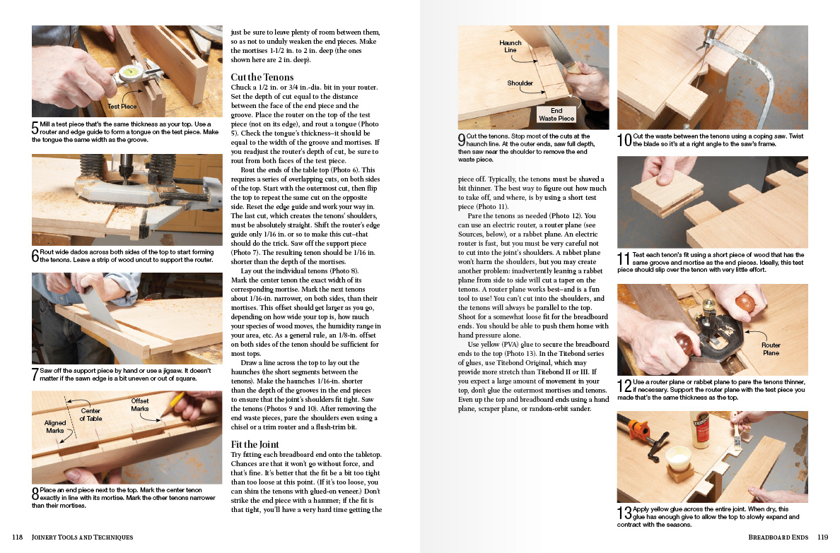 woodworking DIY publication design how-to Technique tools hand made step-by-step craft