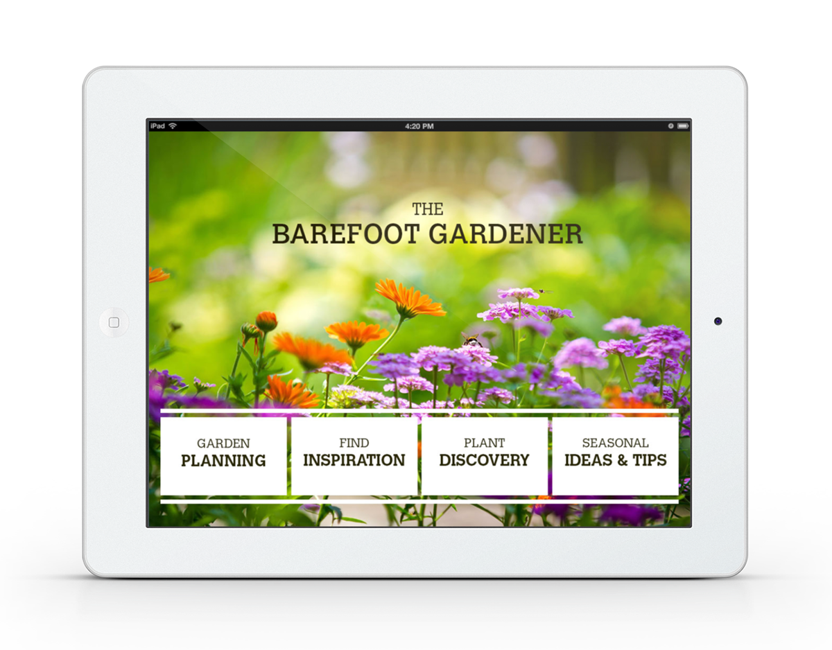 garden  Garden App ipad garden app design UX design ui design Flower app