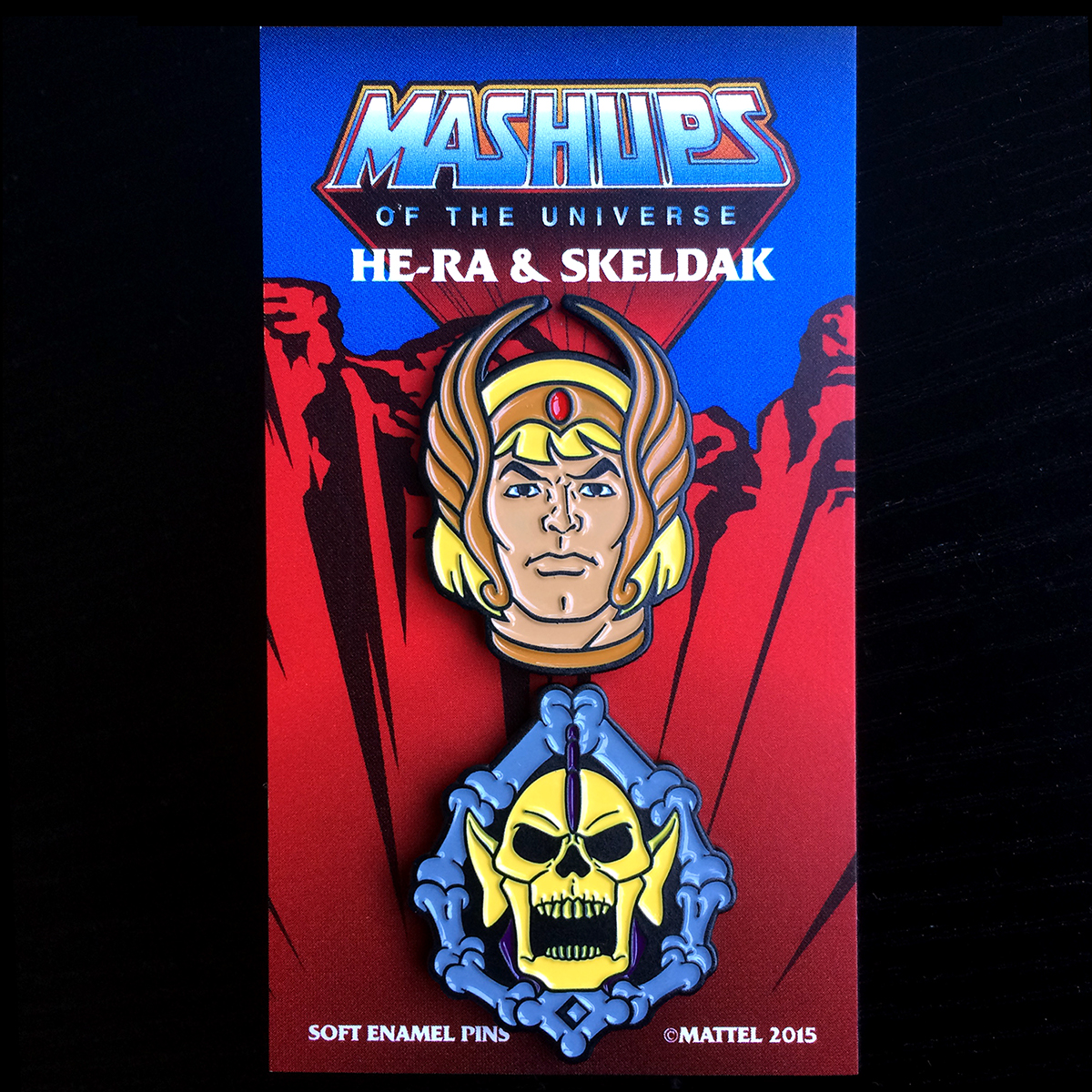 he-man skeletor She-Ra Hordak motu masters of the universe pins Screen-print poster mattel 80s toys TrapJaw