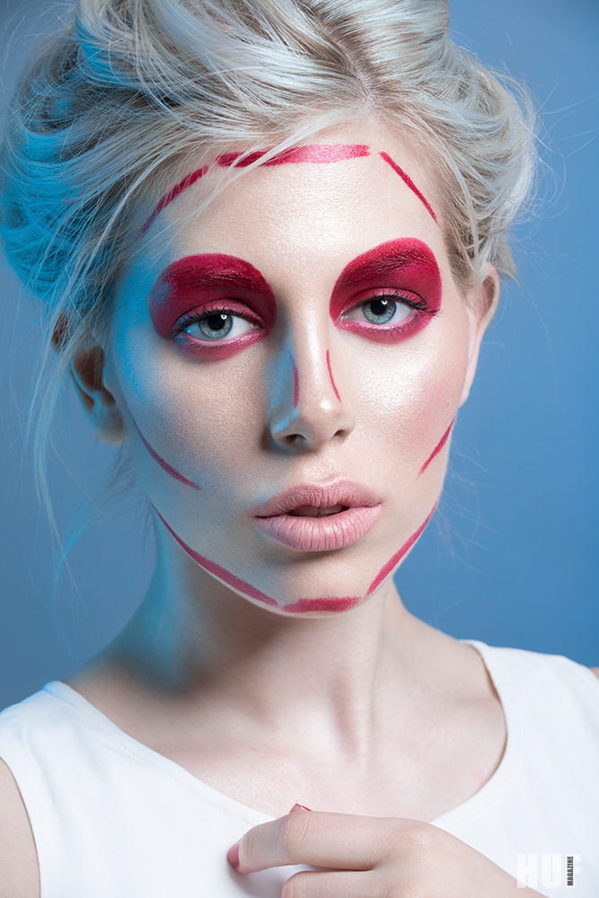 red beauty blue studio editorial