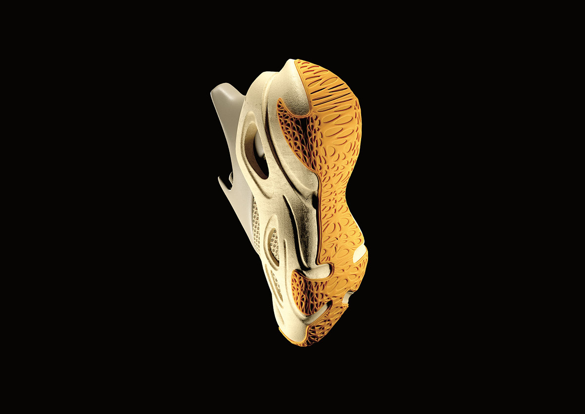 3D 3d yeezy concept project design Fashion  footwear design shoes sneakers yeezy