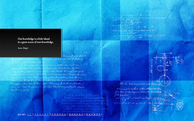 desktop calendar wallpaper design 3D iphone iPad Quotes Calligraphy  