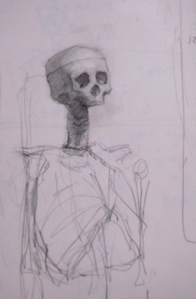 art skeleton  skulls