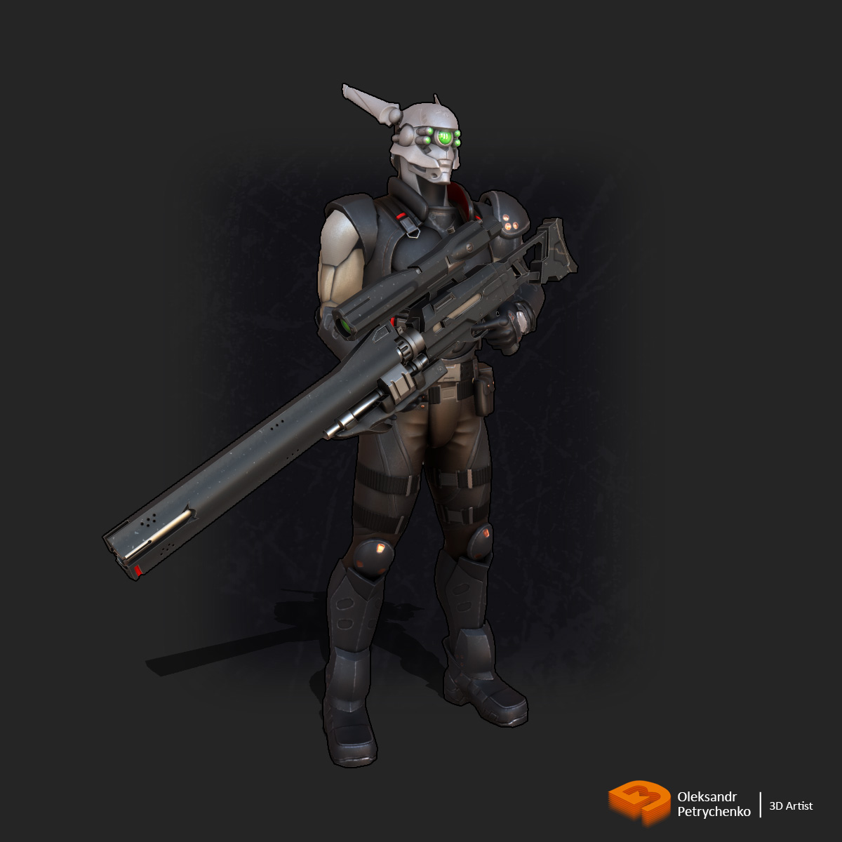 Briareos Character 3D Appleseed exmachina