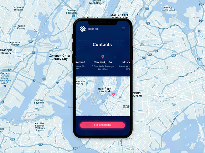 app UI card animation  motion interaction Ico user experience Web Travel