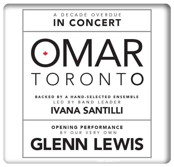 concert Event poster Toronto omar lye fook omar