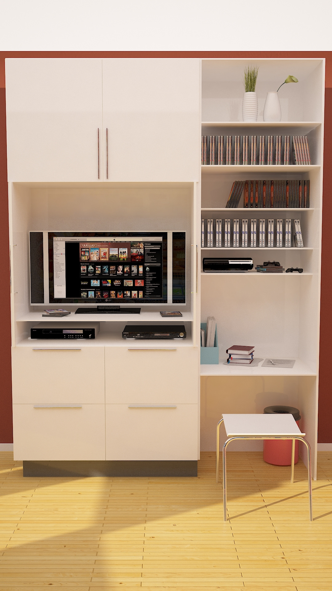 kitchen door tv furniture desk cocina mueble de tv