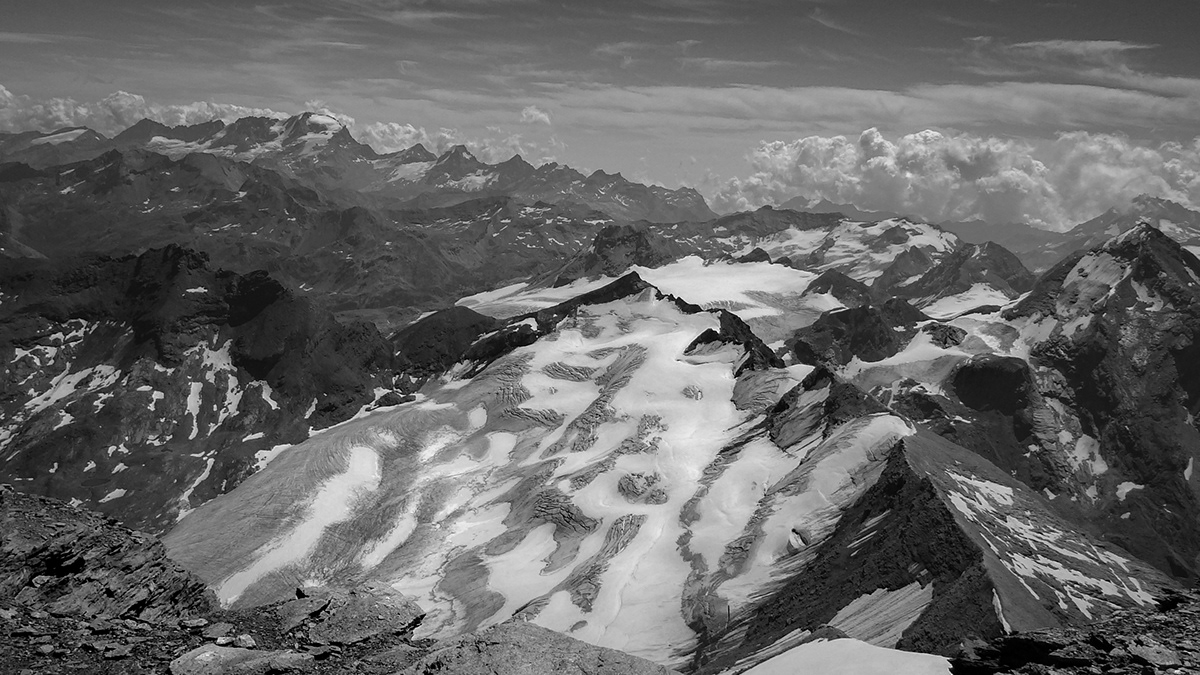 alps b&w black and white france Hike hiking Landscape mountain