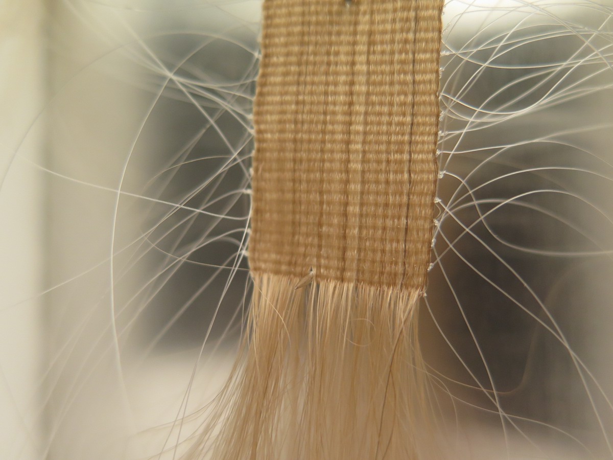 textile weaving hair metal