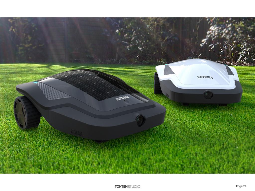 mower connected devices Internet of Things etesia robot