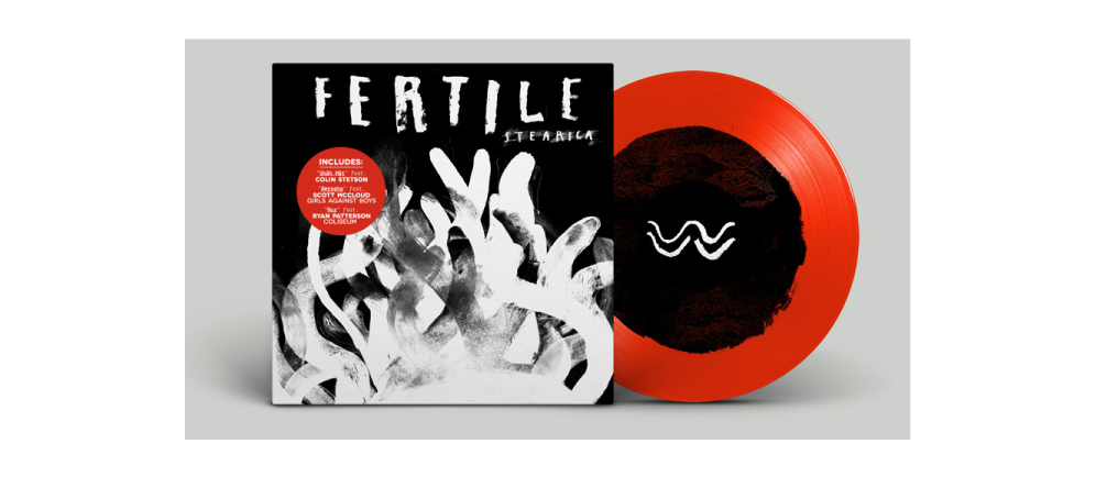 stearica band vinyl artwork rock instrumental primitive Ferlite noise drawings sound