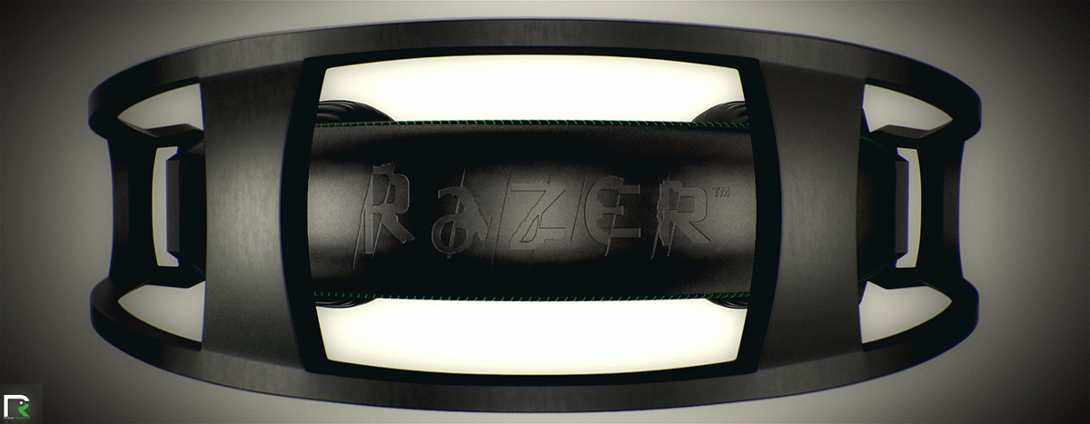 razer tiamat 7.1 headsets 3D modo Maya Zbrush photoshop after effects Rakan Khamash 