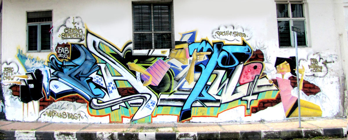 Cheztwo Stereoflow FAB FAMILY bandung indonesia Graffiti