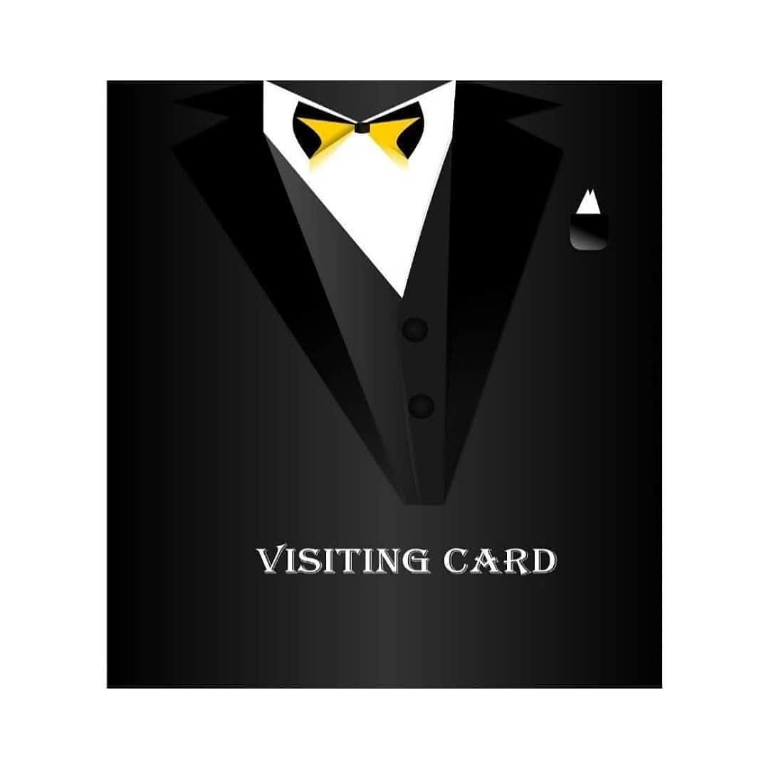 graphic design  Tie Card visiting card