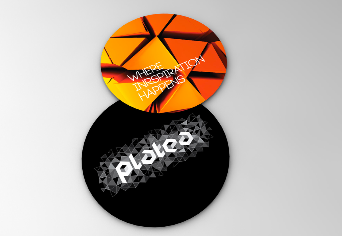 Platea  platonic  cinema 4d  3d  identity  design  graphics  visual communication