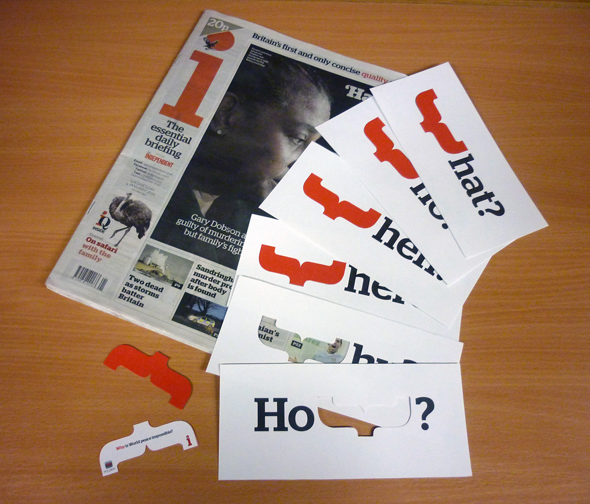 i newspaper YCN 2012 Knowledge Is Power moustache Who what where when