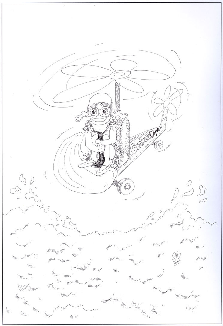 comic Graphic Novel surreal dream skateboarding zsiger.hu