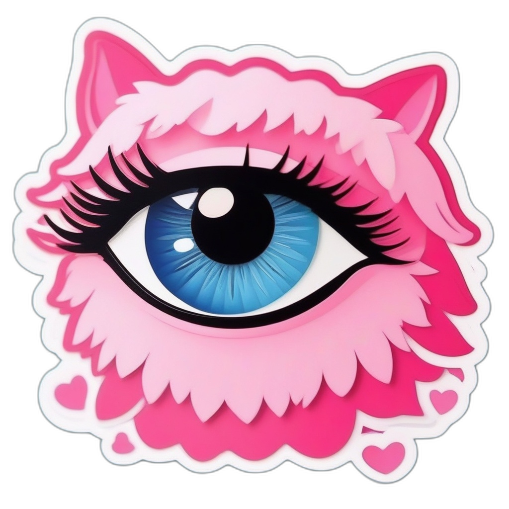 eyeball sticker