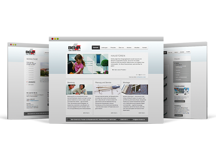 Behr  Fenster  webdesign  website  unternet  homepage  Selm  dortmund  web  design
