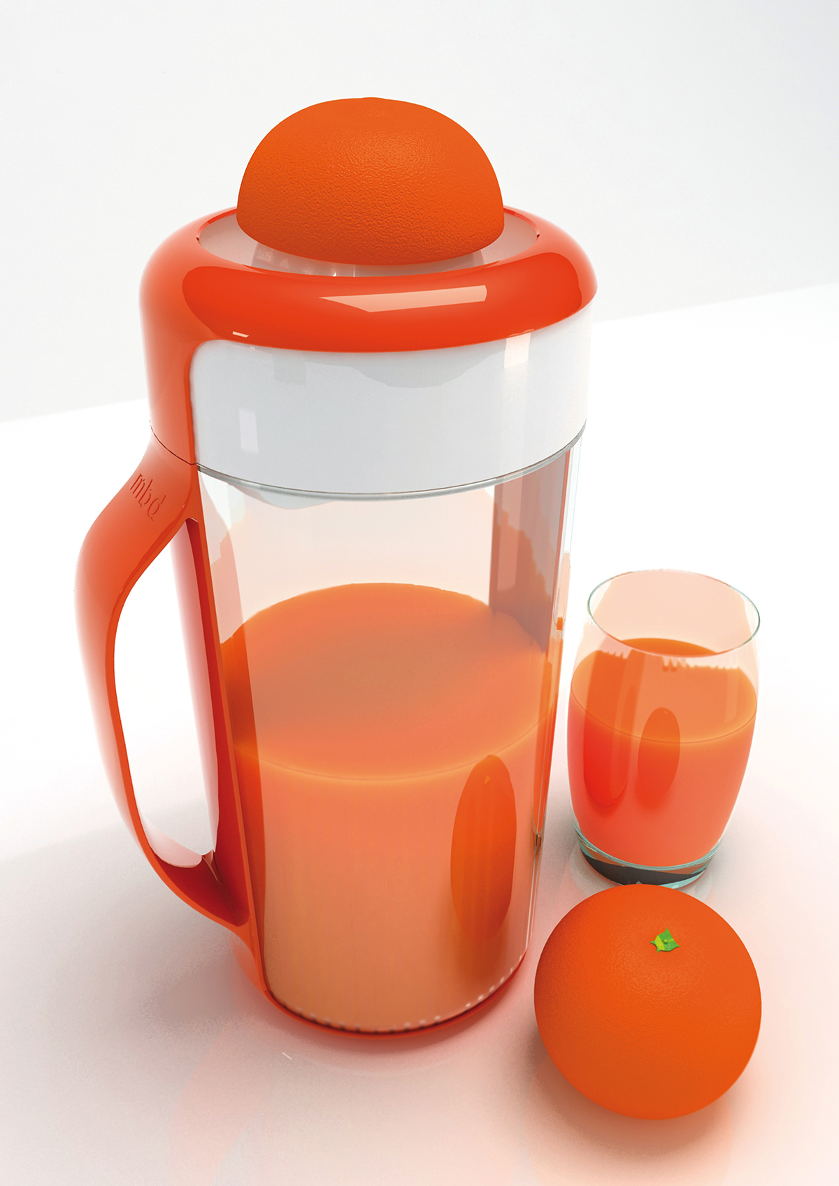 wireless easy to use. family  Juicer  compact  rechargeable  marc  boada industrial design served