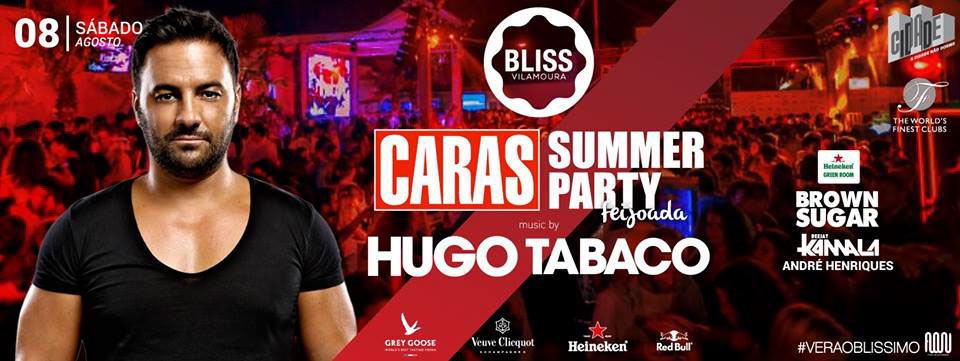 bliss Vilamoura club Algarve Portugal poster flyer summer party