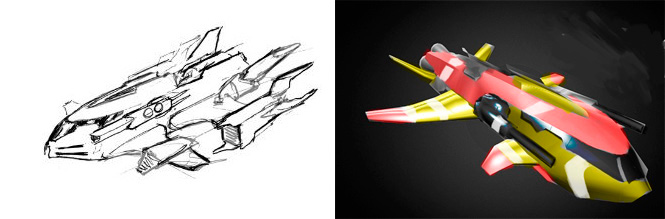 ftc game mobile spaceship 3D