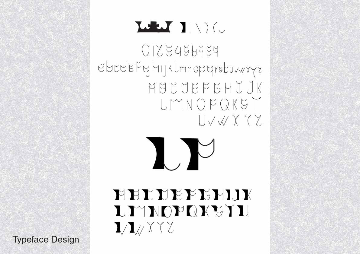 typeface design latout