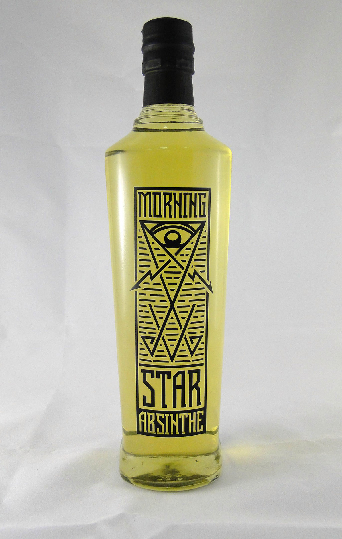 sigil alcohol Label package bottle hand craft distillery wormwood Absinthe lucifer