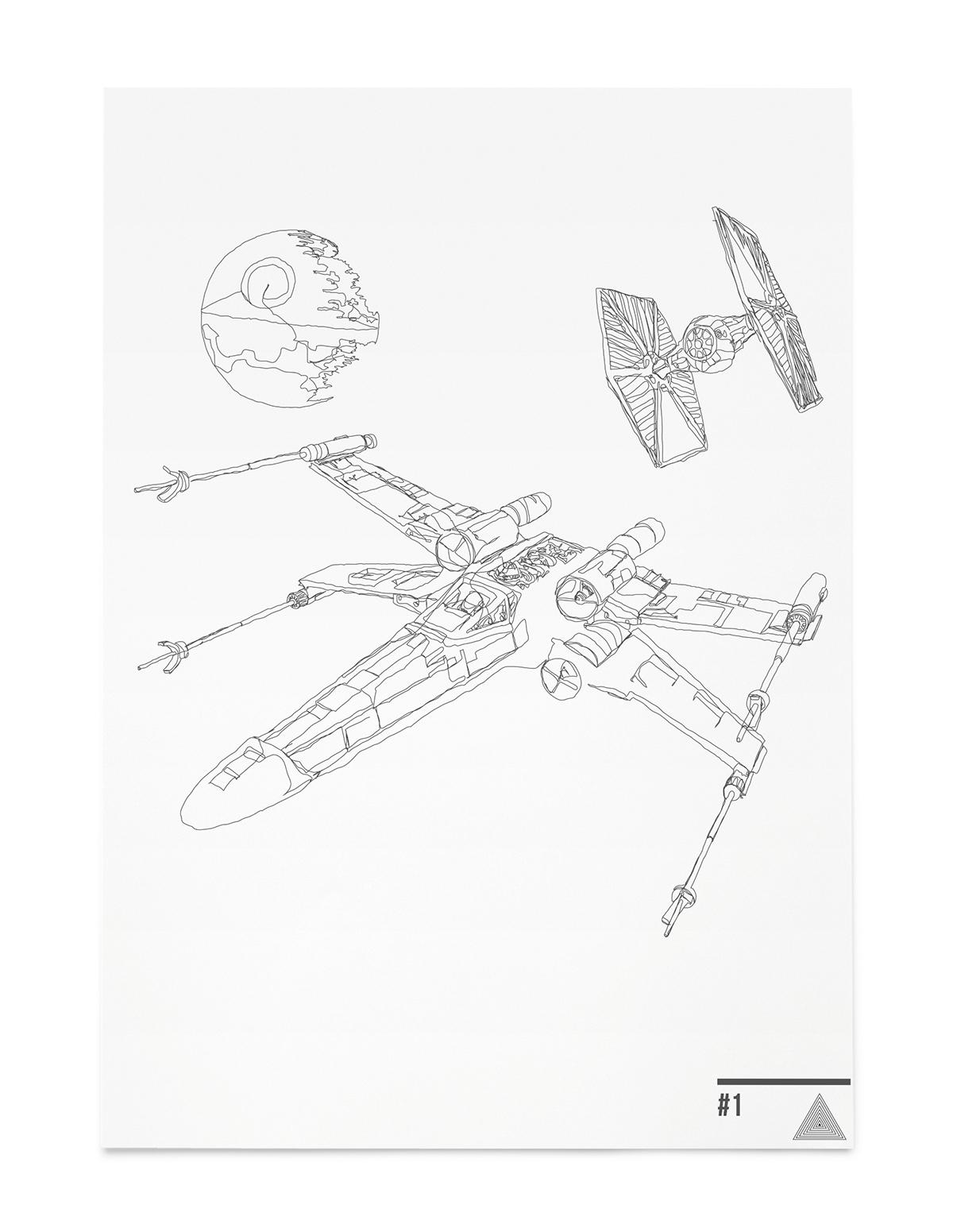 Sam Hallows  star wars Technology illustrations Illustrator
