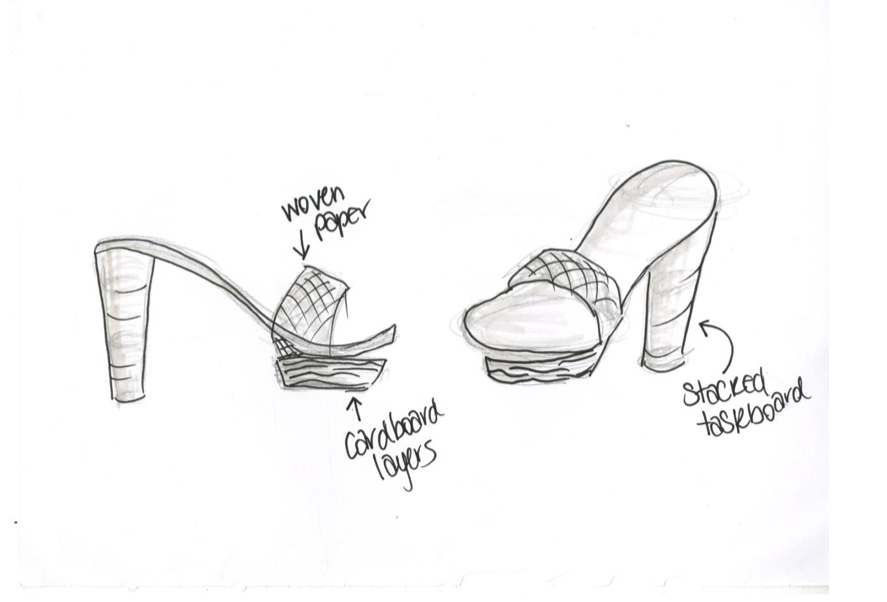 paper shoes