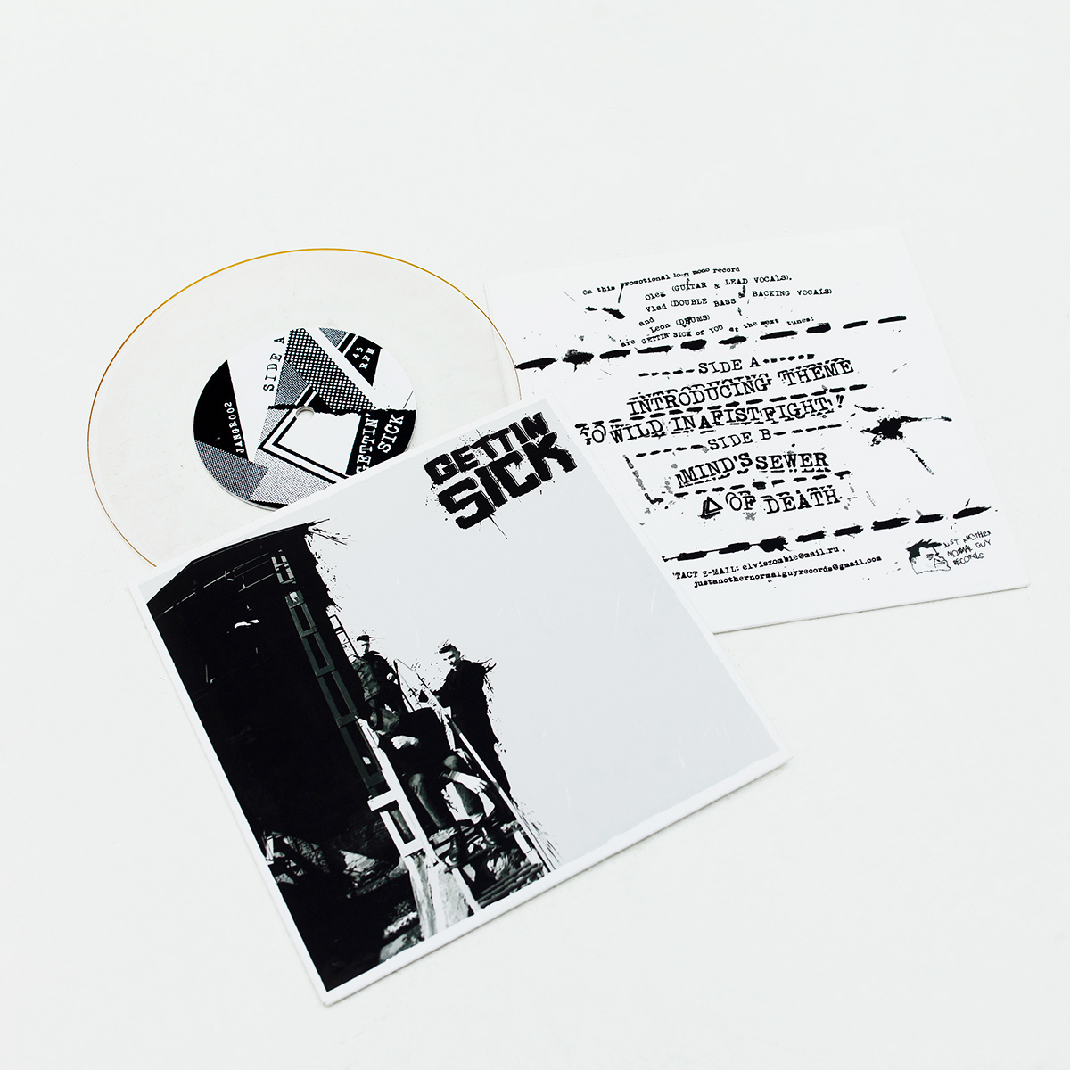vinyl cd tape t-shirt design music rock art punk silkscreen