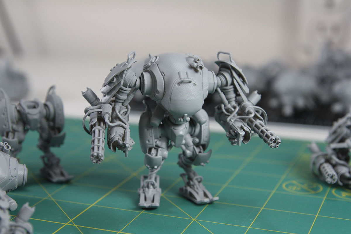 mecha mech robot Armor 3dprint