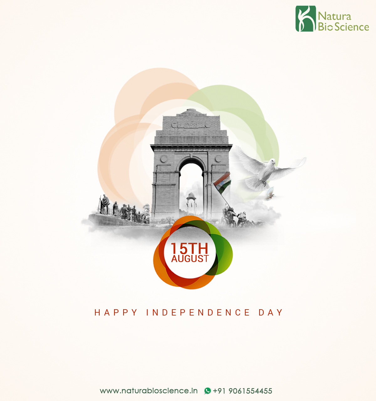 India independence day poster ad
