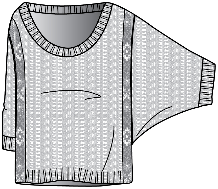 fashion design sweater design Sweaters knitwear Textiles fashion illustration TECHNICAL SKETCHES