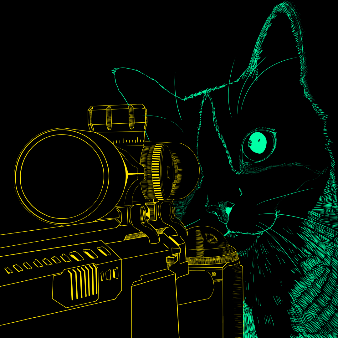 animal artwork Cat commission Digital Art  Drawing  ILLUSTRATION  portrait