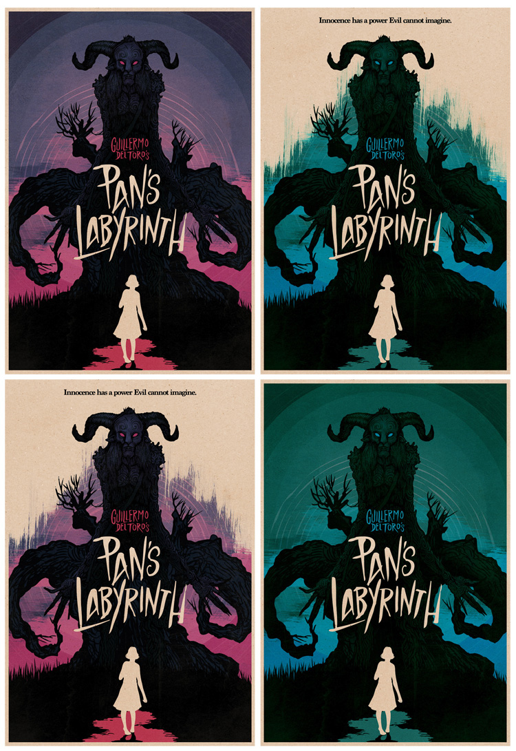 Pans Labyrinth guillermo del toro Movie Posters Alternative Movie Posters