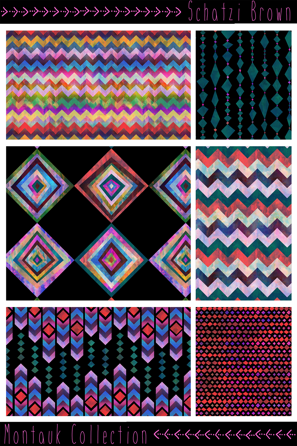 pattern textile Chevron geometric licensing designs SchatziBrown home decor bold geometric designs bright colors bedding kitchen lifestyle summer surf Product Mock-ups
