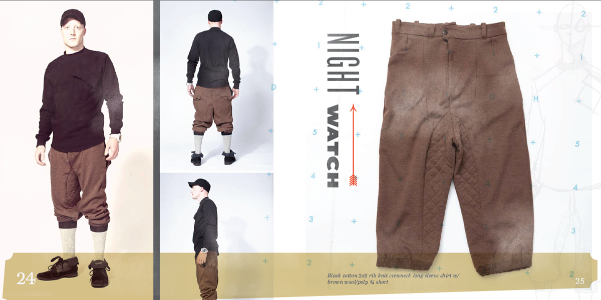 Menswear fashion design pattern sewing functional Nike adidas Formal workwear process