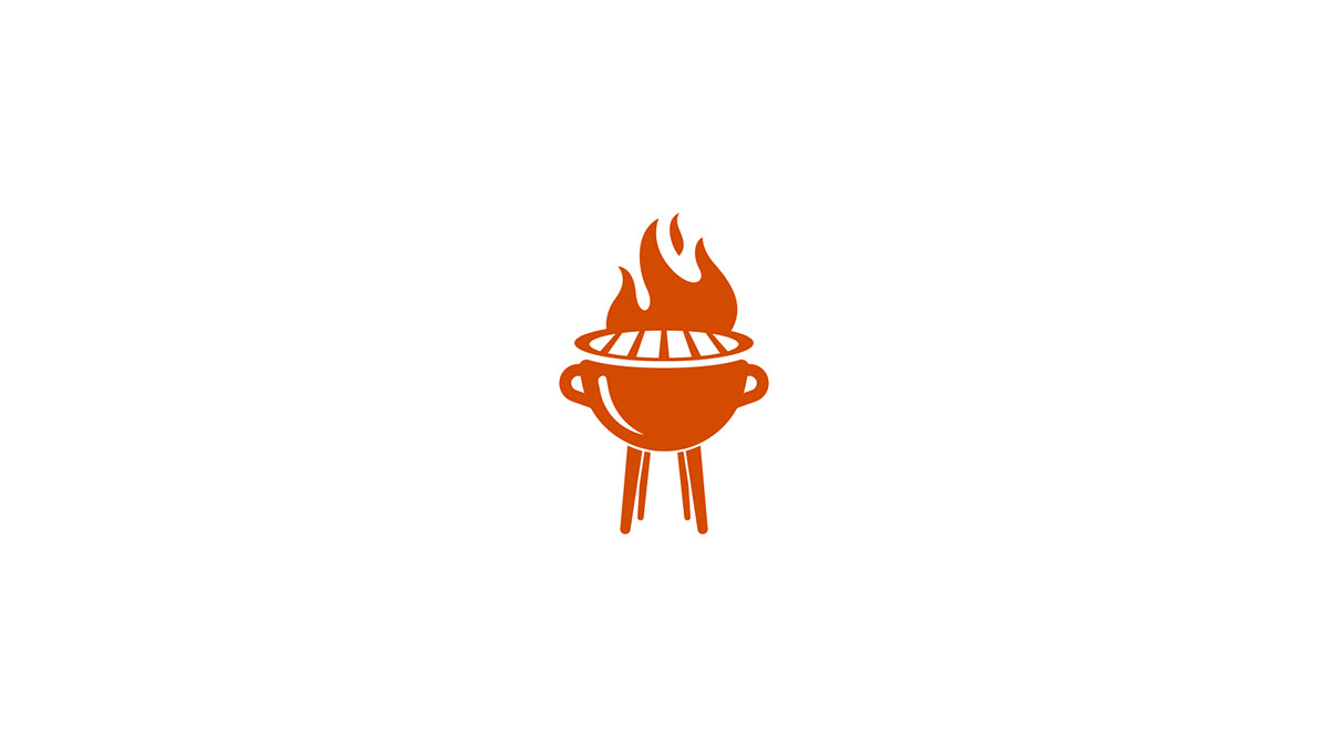 beef brandcrowd chicken fish friedchicken grill hotdog logodesign Pan streetfood