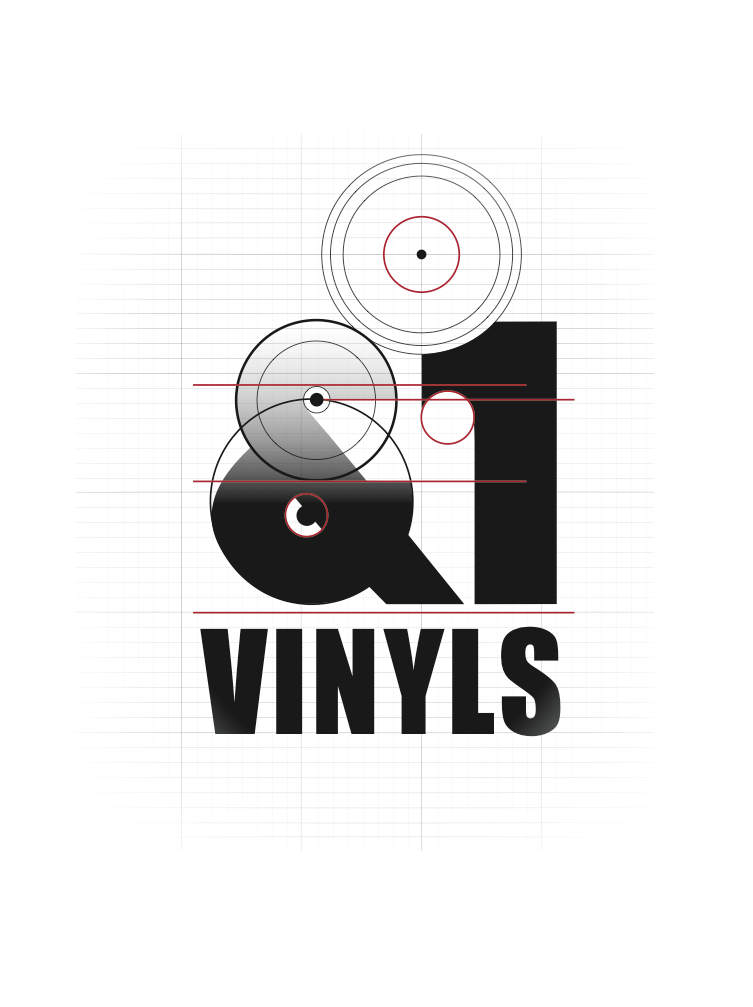 vinyl  record  branding