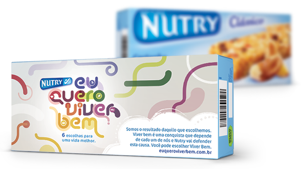 nutry Cereal woman fresh healthy natural type font ad digital